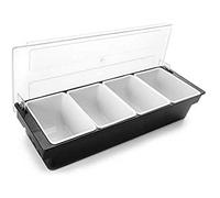 CONTENEDOR CONDIMENTOS 4 SECTORES 750ML