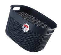 Contenedor Curver Filo de plástico reciclado 18L, azul marino