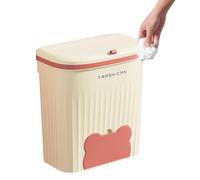 Contenedor de abono para encimera para cocina,Contenedor de abono para cocina | Papelera de colgante,Bote De Basura De Escritorio, Bote De Basura De Mesa, Hogar, Jardinería para Dormitorio, Bañ