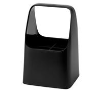 Contenedor de almacenamiento CAJA DE MANO 12 x 19 cm, negro, plástico, RIG-TIG