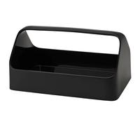 Contenedor de almacenamiento CAJA DE MANO 28 x 14 cm, negro, plástico, RIG-TIG