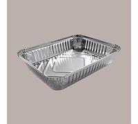 Contenedor de aluminio rectangular Contital Lucgel Srl para entrega de alimentos (R29L - 225x175H35)