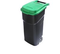 Contenedor de basura de polipropileno rothopro, capacidad 100 l, A x H x P 440 x 920 x 590 mm