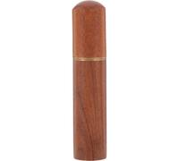 Contenedor de Cerillas Vintage Portátil de Madera para Camping
