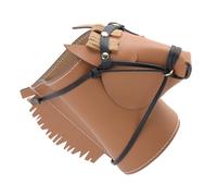 Contenedor de cuero con cabeza de caballo 3D, organizador de escritorio, contenedor de almacenamiento para bolígrafos, lápices, cosméticos, herramientas y objetos pequeños, taza decorativa con cabeza