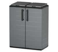Contenedor de plástico para residuos clasificados, modelo PLAIN ECO P71-ECO