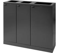 Contenedor de reciclaje Bica Advanced capacidad 2 x 65 + 1 x 95 l