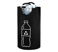 Contenedor de reciclaje para 82L Plegable Durable Impermeable | Organizador de reciclaje de botellas para interiores y exteriores, oficina, garaje, hogar, habitación de estudiantes y