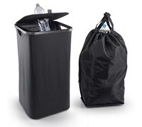 Contenedor de recolección de 100 litros con 2 compartimentos para botellas retornables