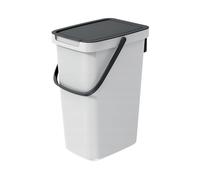 Keden Systema Q Cubo de Basura Cubo de Reciclaje (12L, Color Ceniza)