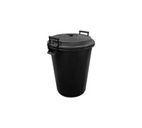 Contenedor de Residuos Industrial de 100L | Cilíndrico de Plástico con Apertura Manual | JARDIN202 | Ideal para Cocinas Comerciales y Talleres