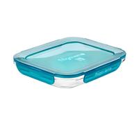 Contenedor Frigoverre Evolution 23x18 Bajo Vaso Transparente Tapa Bormioli Forno