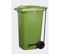 Contenedor industrial para residuos con capacidad de 240 litros con pedal DENOX- FAMESA