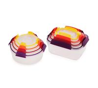 Contenedor para alimentos NEST LOCK 1000013, juego de 8 piezas, plástico, Joseph Joseph