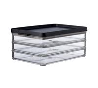 Contenedor para alimentos OMNIA 1,5 l, Nórdico negro, plástico, Mepal