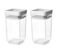 Contenedor para alimentos TASTY PLUS 150 ml, juego de 2 piezas, gris claro, Brabantia