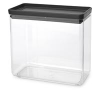 Contenedor para alimentos TASTY PLUS 3,5 l, gris oscuro, plástico, Brabantia