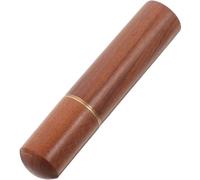 Contenedor para Guardar Cerillas de Camping de Madera Café
