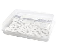Contenedor para pasteles, recipiente de transporte, caja para tartas, caja para pasteles, acumuladores de frío, 29x42 cm