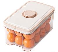 Contenedor para vacío 3.6L Sellado Hermético Frigorífico Contenedor | micro- para vacÃo, bloquea oxidaciÃ³n, mantiene frescura, para ideal frutas verduras, plÃ¡stico durable