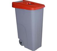 Contenedor Reciclo abierto apto para uso alimentario de 110 Litros DENOX - FAMESA Red