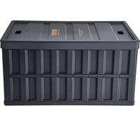 Contenedores de almacenamiento plegables con tapa, paquete de 3 unidades de 65 litros. Cajas de plástico apilables y plegables con asas, ideales para organizar ropa, juguetes, libros, snacks, zapatos