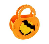 Contenedores de preparación de comidas, truco o bolsa, lindo murciélago, calabaza, caramelos, multiusos, reutilizable para fiestas infantiles
