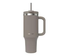 Contigo Botella termo 1200 ml con asa y pajita | Botella térmica aislada de acero inoxidable con tapa | Thermos | Se enfría durante 29 horas | Taza termo | Sin BPA | Coral