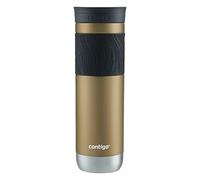 Contigo Byron 2.0 - Taza de viaje de acero inoxidable con tapa y agarre a presión, 24 onzas, Chardonnay, sin BPA y a prueba de fugas