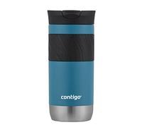 Contigo Byron 2.0 vaso térmico, vaso aislante de acero inoxidable con cierre Snapseal, termo de café, 100 % antiderrame, tapa apta para lavavajillas, sin BPA, mantiene el calor hasta 6 horas, 470 ml