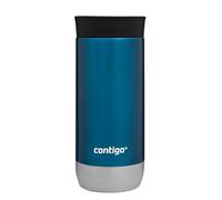 Contigo Huron 2.0 Snapseal Taza Térmica de Acero Inoxidable | Frasco de vacío | Vaso a Prueba de Fugas | Taza de café para Llevar con Tapa fácil de Limpiar sin BPA | Blueberry | 470ml