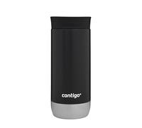 Contigo Huron 2.0 Snapseal Taza Térmica de Acero Inoxidable | Frasco de vacío | Vaso a Prueba de Fugas | Taza de café para Llevar con Tapa fácil de Limpiar sin BPA | Licorice | 470ml