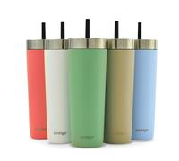 Contigo No-Spill Tumbler Vaso Térmico con Pajita | Frío 14h | 720 ml