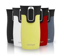 Contigo West Loop Mini Autoseal | Taza Térmica de Acero Inoxidable | Frasco de vacío | Vaso a prueba de fugas | Taza de café para llevar con tapa fácil de limpiar sin BPA | Limelight | 300 ml