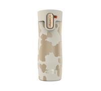 Contigo x Ally Love - Taza de viaje de acero inoxidable aislada al vacío con tapa de cierre automático y fácil de limpiar, a prueba de derrames, mantiene las bebidas frías 24 horas y calientes durante
