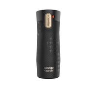 Contigo x Ally Love - Taza de viaje de acero inoxidable aislada al vacío con tapa de cierre automático y fácil de limpiar, a prueba de derrames, mantiene las bebidas frías 24 horas y calientes durante