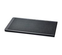 Continenta Tabla de corte para pan Duracore 38,5 x 23,5 cm Negra