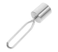 Contrapeso para Asador de Acero Inoxidable Plata, Rotación Suave | Estabilizador para Brochetas y Rejilla, Uso Interior o Patio, Portátil, para Cocción Uniforme y Marcas Mejores