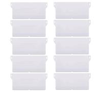 Contrapesos para Cortinas,10 Pcs Contrapeso Cortina Vertical Pesas de Persiana Vertical Tablillas,Persianas Verticales Blinds Contrapesos para Vertical Blind Cortinas Verticales Lamas,Blanco 100 mm