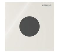 Geberit - Control electrónico de descarga para urinarios tipo 40, alimentación por batería, Bluetooth, vidrio/gris arena 116.034.JL.1