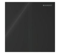 Geberit - Control electrónico de descarga para urinarios tipo 40, alimentación por batería, Bluetooth, vidrio/negro 116.237.SJ.1