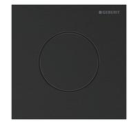 Geberit - Control neumático de descarga para urinario tipo 40, fácil de limpiar, cromo negro cepillado 116.014.QD.1