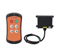 Control Remoto Inalámbrico De 4 Botones For Grúa Industrial, Controlador Hidráulico For Camión, Por Radio For Plataforma Elevadora Señal Estable Control Preciso(Orange,1T 1R_DC 12-24V)