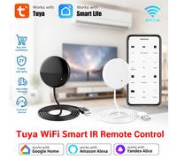 Control Remoto Inteligente IR Tuya WiFi Universal para Aire Acondicionado y TV, Control por Voz con Alexa, Google Home y Smart Life White