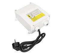 Controlador de Bomba Doméstica - Caja de Control de Bomba de Pozo Profundo con Succión Sumergible y Disyuntor de Protección Térmica (1100W, Enchufe UE 220V)