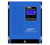 Controlador de carga para paneles solares MPPT de 80A - 12V/24V/48V - compacto - para energía solar