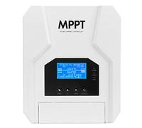 Controlador de Carga Solar MPPT 40A Regulador de Panel Solar de aleación de Aluminio de Alta on múltiples Protecciones para Estaciones eléctricas al Aire RV Yacht