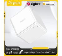 Controlador de Cubo Mágico Aqara T1 Pro Zigbee3.0, Interruptor Remoto Inalámbrico Multifuncional para Hogar Inteligente, Control de 6 Lados para la Aplicación Homekit 1PC