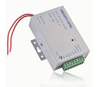 Controlador de fuente de alimentación, 110-240 V CA a 12 V CC, para sistema de control de acceso a la puerta, cámara de intercomunicación Cerradura de perno eléctrico Cerradura magnética Videoportero
