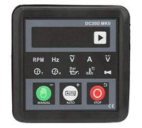 Controlador de generador,Módulo de arranque automático de generador electrónico DC20D MKII,panel de control para motor o generador,arranque/parada automáticos,indicación de protección y alarm